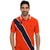 U.S. POLO ASSN. Diagonal Stripes Short Sleeve Pique Polo