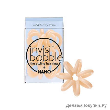    invisibobble NANO To Be or Nude to Be