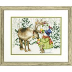 Dimensions Needlecrafts Dimensions Ornamental Reindeer Counted Cross Stitch Kit, 70-08947