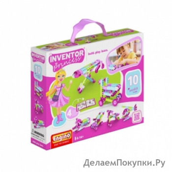  Engino INVENTOR GIRLS.   10 