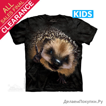 Peace Hedgehog Kids T-Shirt