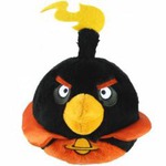   Black Firebomb bird,   