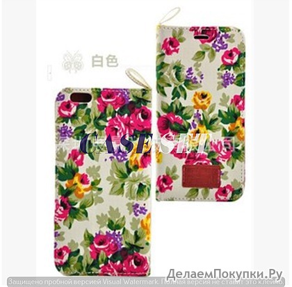 "  Flower Apple iphone 5/5S  "