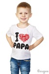   "I love Papa"