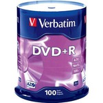 VERBATIM DVD+R 4,7 GB 16x CB/100