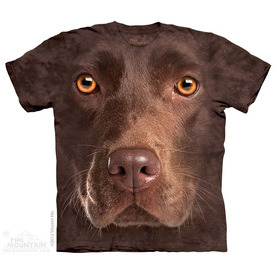 Chocolate Lab Face T-Shirt