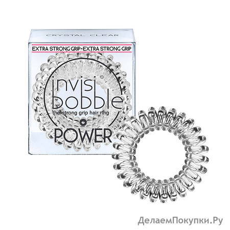 -   invisibobble POWER Crystal Clear