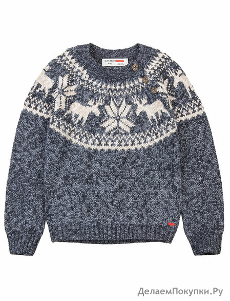 DEERS JACQUARD JUMPER