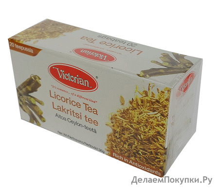  "VICTORIAN"    LICORICE TEA, 20 