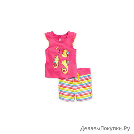 - Jumping Beans Seahorse Couple Pink