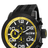 Red Line RL-50068-BB-01-YDR Night Rally Chronograph Black Silicone and Dial Black IP Steel