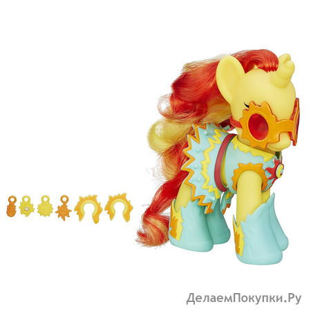 My Little Pony Princess Cutie Mark Magic Fashion Style Sunset Shimmer Figure