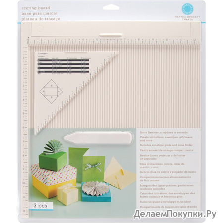 Martha Stewart Crafts Scoring Board and Envelope Tool