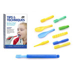 ARK's Z-Vibe Sensory Oral Motor Kit - ultimate kit with most popular tips, exercise book, and storage case