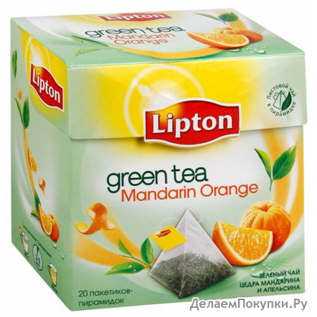  Lipton green Tea Mandarin Orange