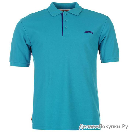 Slazenger Plain Polo Shirt Mens