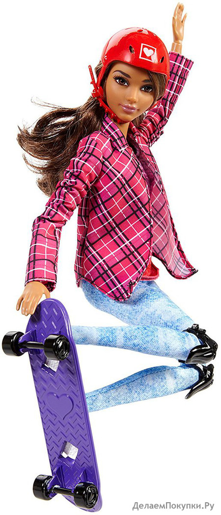 Barbie Made to Move The Ultimate Posable Skateboader Doll