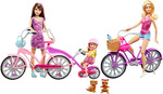 Barbie, Skipper and Chelsea Camping Fun Dolls With Bikes & Accessories
