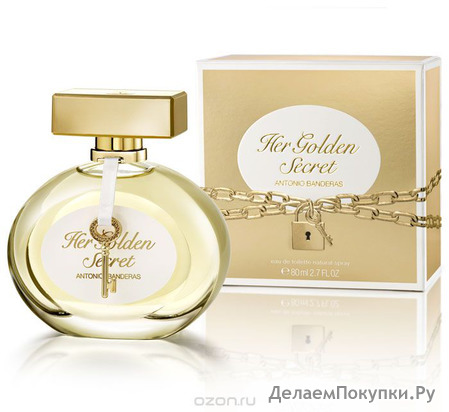 A.Banderas Her Golden Secret lady 100 ml