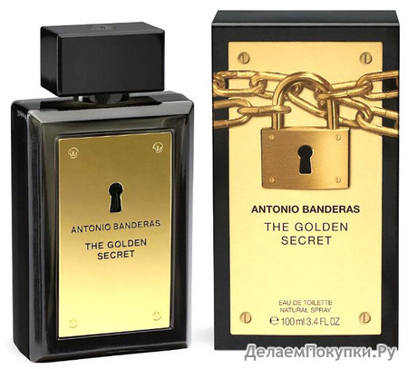 A.Banderas "The golden Secret" edT 100ml men