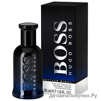 HUGO BOSS  "6 Bottled Night" men 100ml