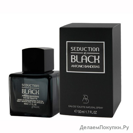 A.Banderas"Seduction in Black"  100ml  men