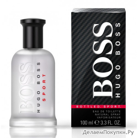 HUGO BOSS "6 Bottled Sport"  men 100 ml