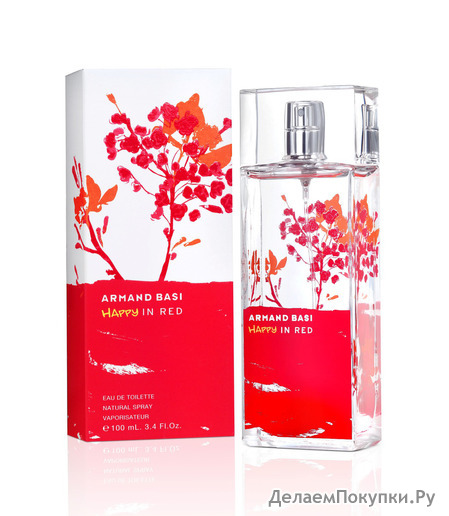 Armand Basi "HAPPY IN  RED" lady  100ml