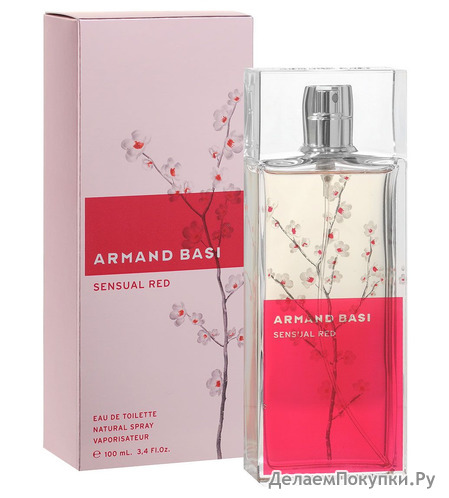 Armand Basi "SENSUAL RED" lady  100ml