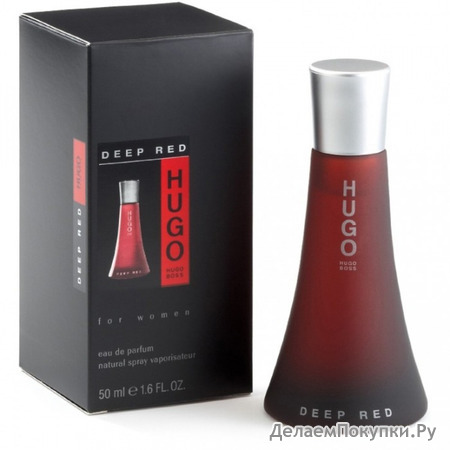 HUGO BOSS  "Deep red"  lady 90 ml