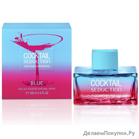 A.Banderas " Cocktail Seduction" edT 100ml lady