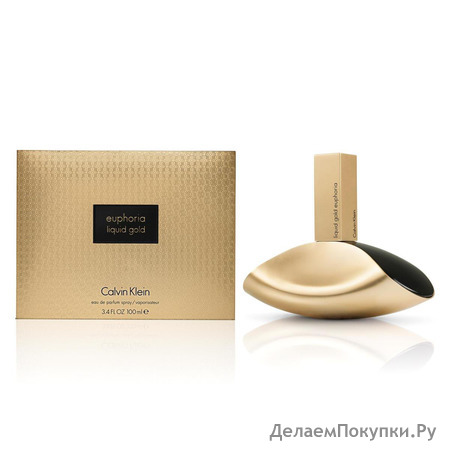 CK "EUPHORIA  Liquid Gold",  lady 100ml