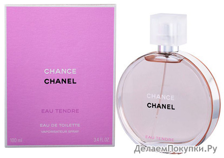 Chanel "CHANCE" TENDER lady, 100 ml