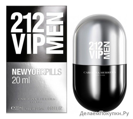 Carolina Herrera "212 sexy newyork pills " men 80 ml