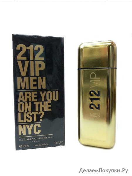 Carolina Herrera "212 VIP"  men  80ml