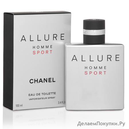 Chanel "ALLURE HOMME SPORT" men, 100 ml