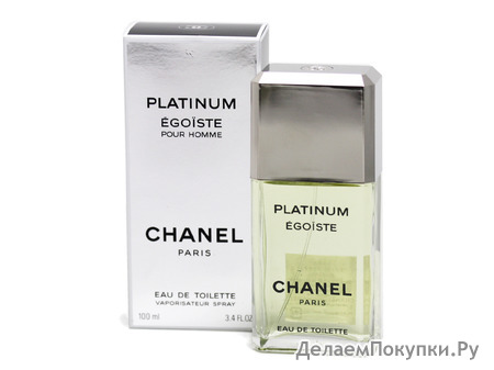 Chanel "EGOISTE PLATINUM" men, 100 ml