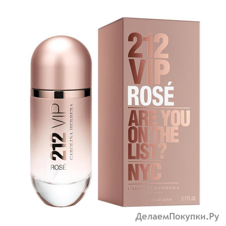 Carolina Herrera "212 VIP Rose" lady  80ml