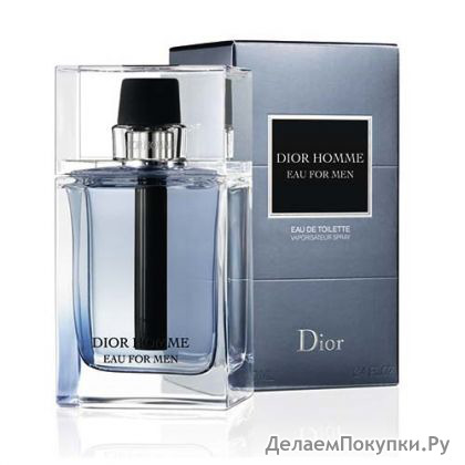 Dior " HOMME Eau for men", men 100 ml