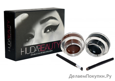 Huda Beauty     "Double color gel eyeliner"