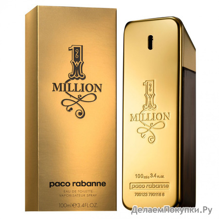 PACO RABANNE "1 MILLION" men 100 ml