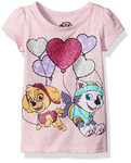 Nickelodeon Little Girls' Paw Patrol Short Sleeve T-Shirt Shirt