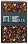    CHCO  GIANT CHOCBAR 72%, 800