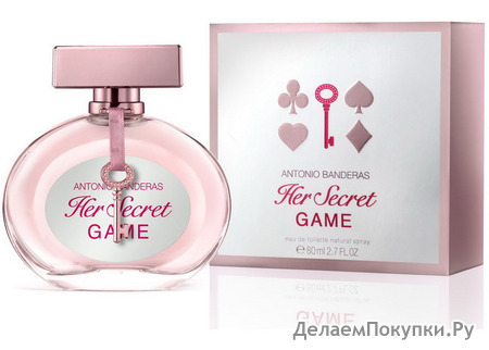 A.Banderas " Her Secret game" edT 100ml lady