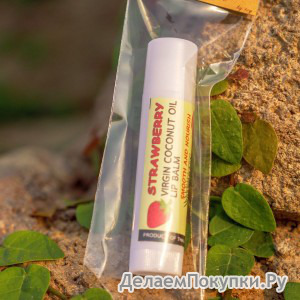       VIRGIN COCONUT OIL LIP BALM VANNA HERB