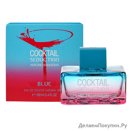 Antonio Banderas Cocktail Seduction Blue for Women