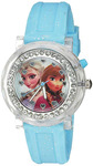Disney Kids' FZN3564 Frozen Anna & Elsa Flashing Blue Watch
