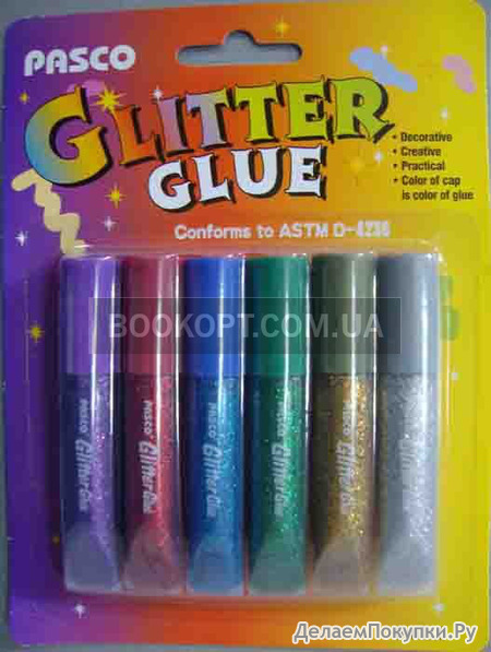  . 6.  6 .  . PASCO Glitter Glue