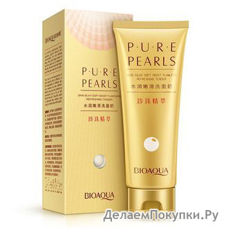       BIOAQUA PURE PEARLS CLEANSER 100