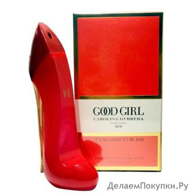 CAROLINA HERRERA GOOD GIRL RED EAU DE TOILETTE 80ML